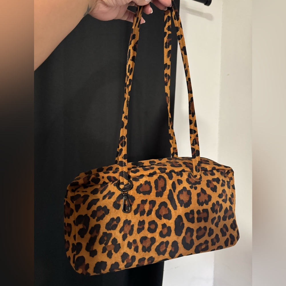 Baggu Leopard Bowler Bag